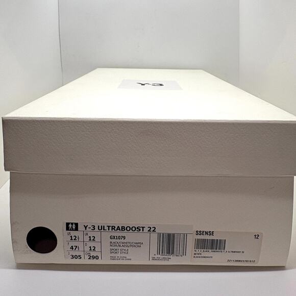 Adidas Y-3 Ultraboost 22 GX1079 Slip On Sneakers 12 - Picture 8 of 8